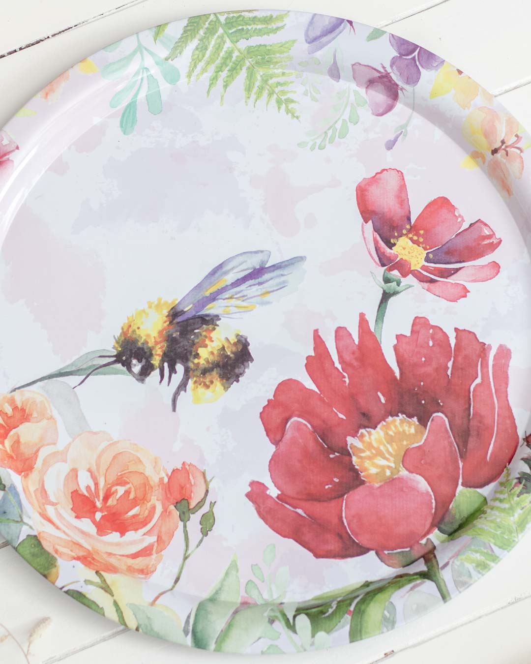 'Nectar' Round Serving Tray