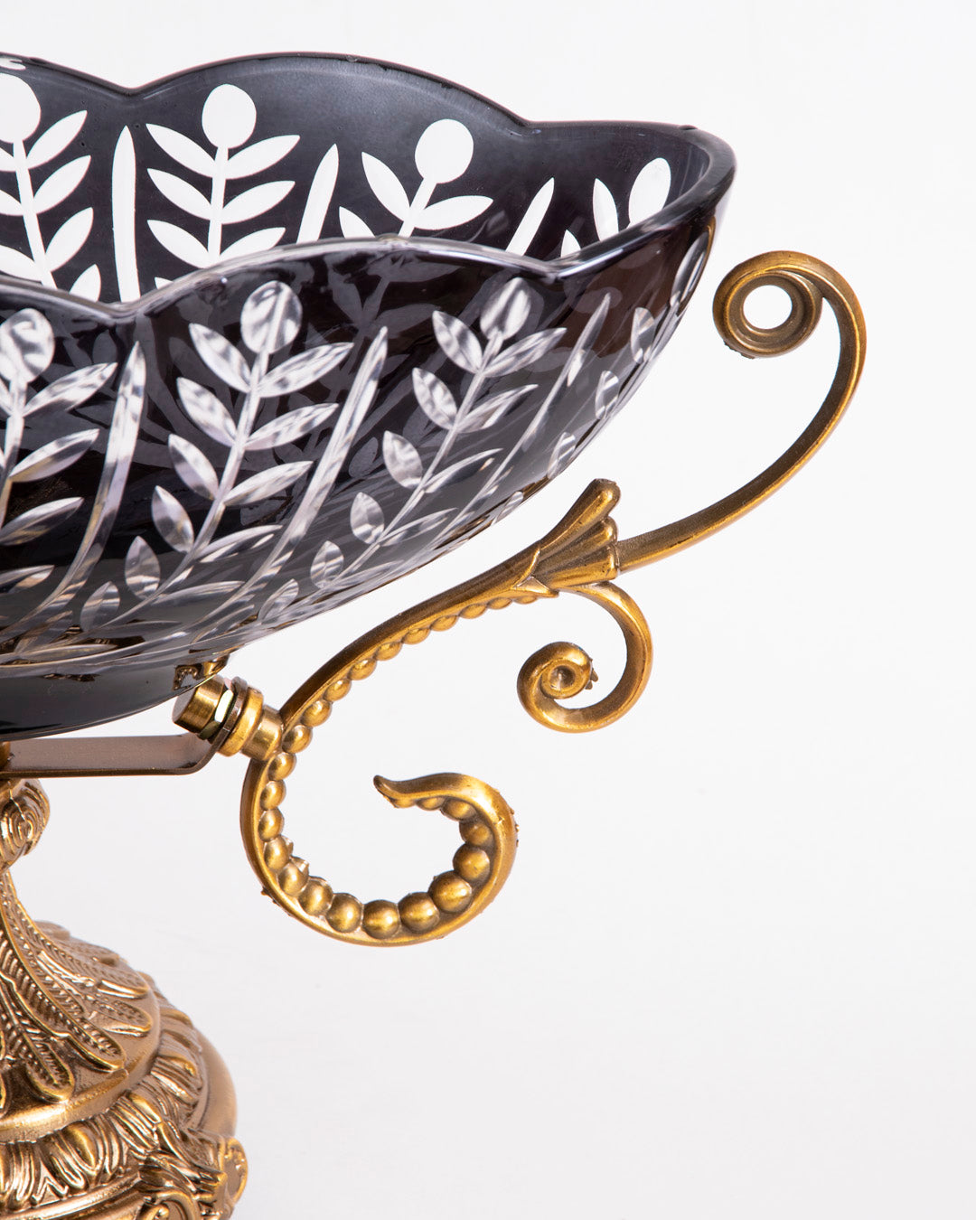 Antique Style Decorative Footed Bowl