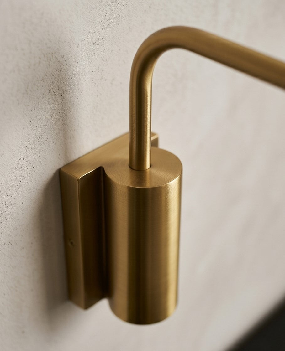 Golden Aura Wall Light
