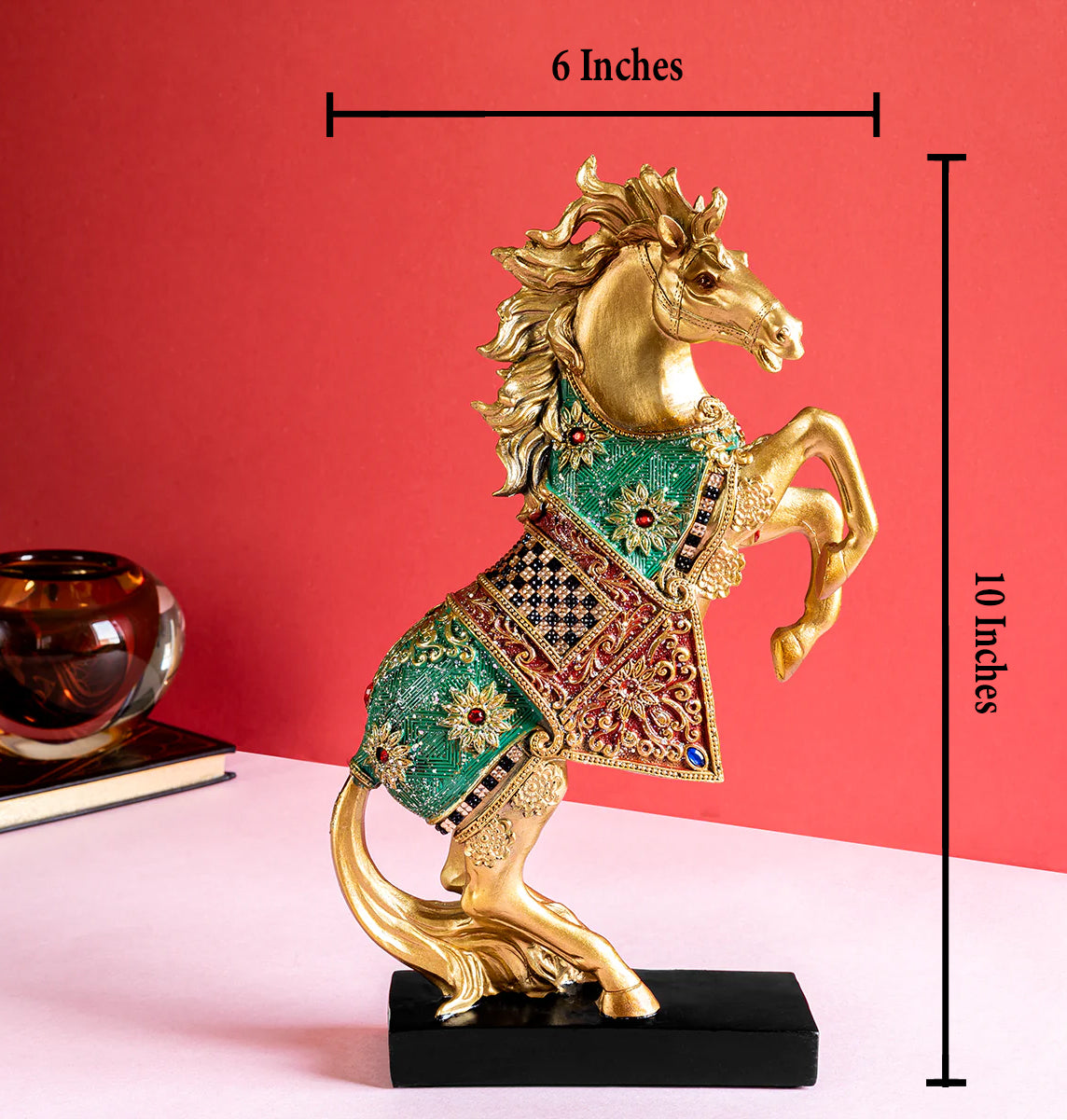 Dynasty Horse Decorative Showpiece