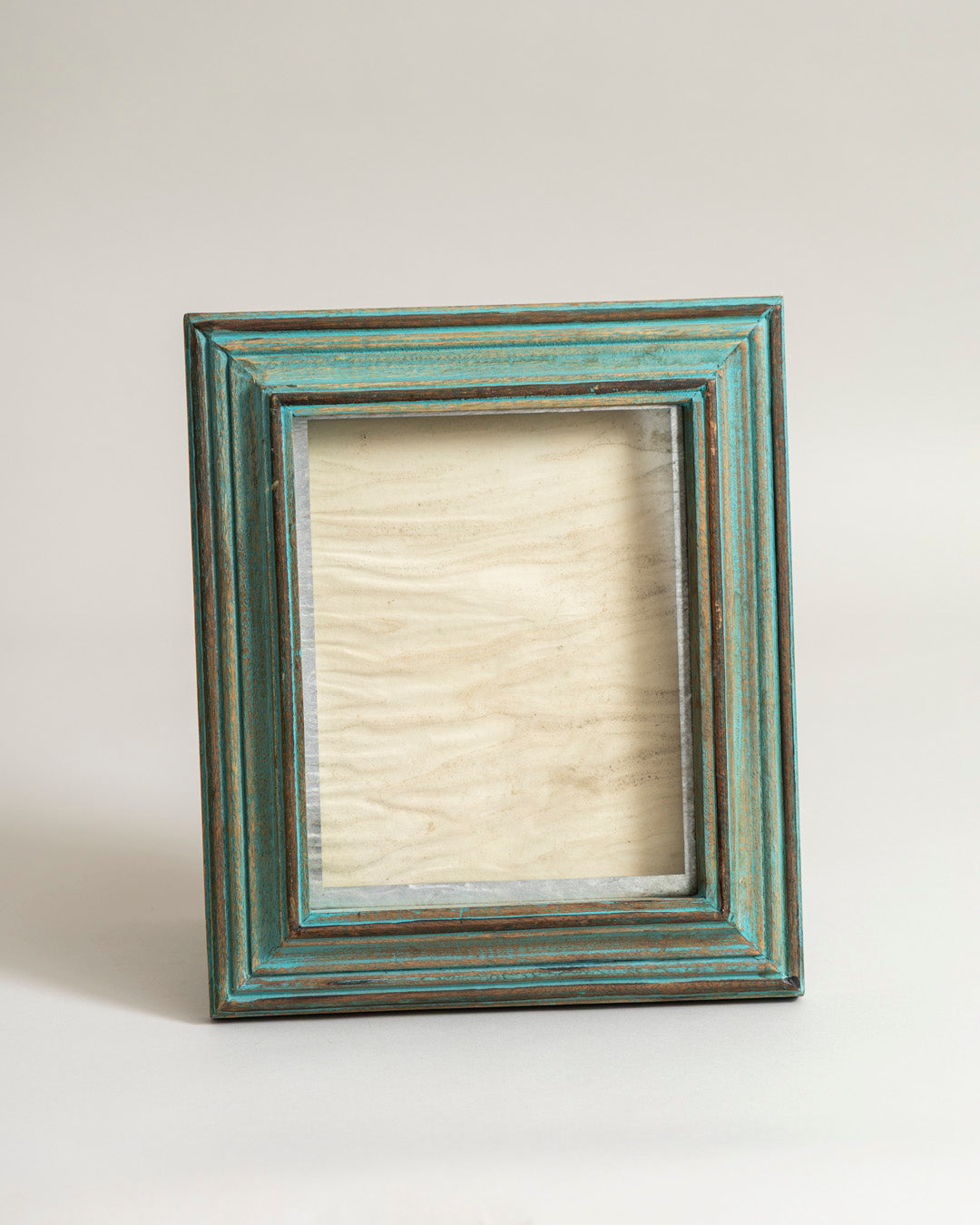 Turquoise Driftwood Photo Frame