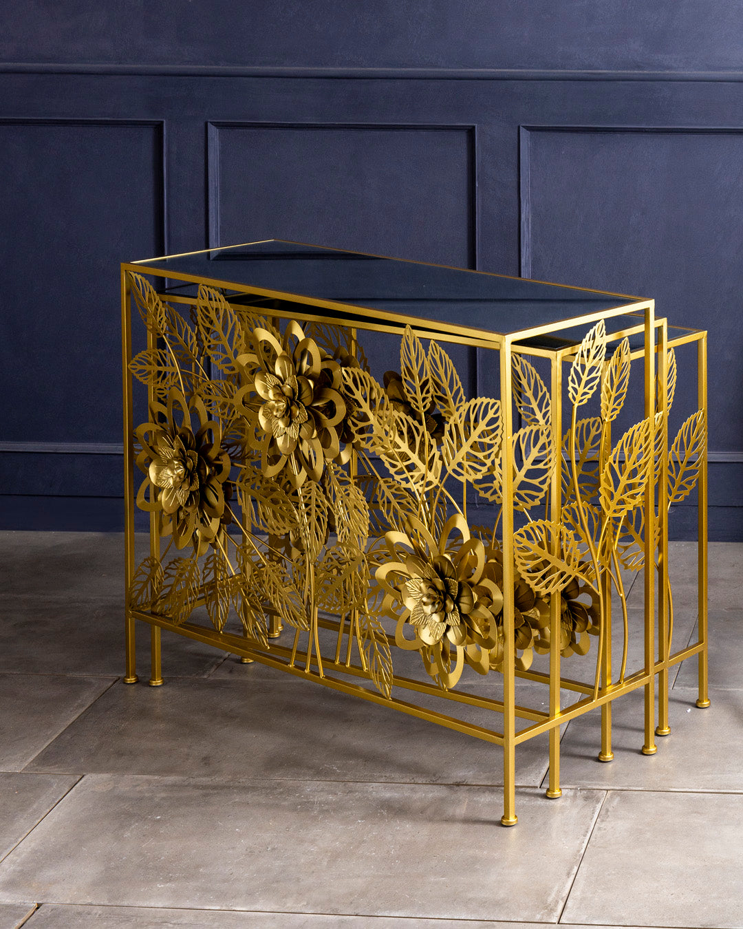 Golden Garden Console Table - Small