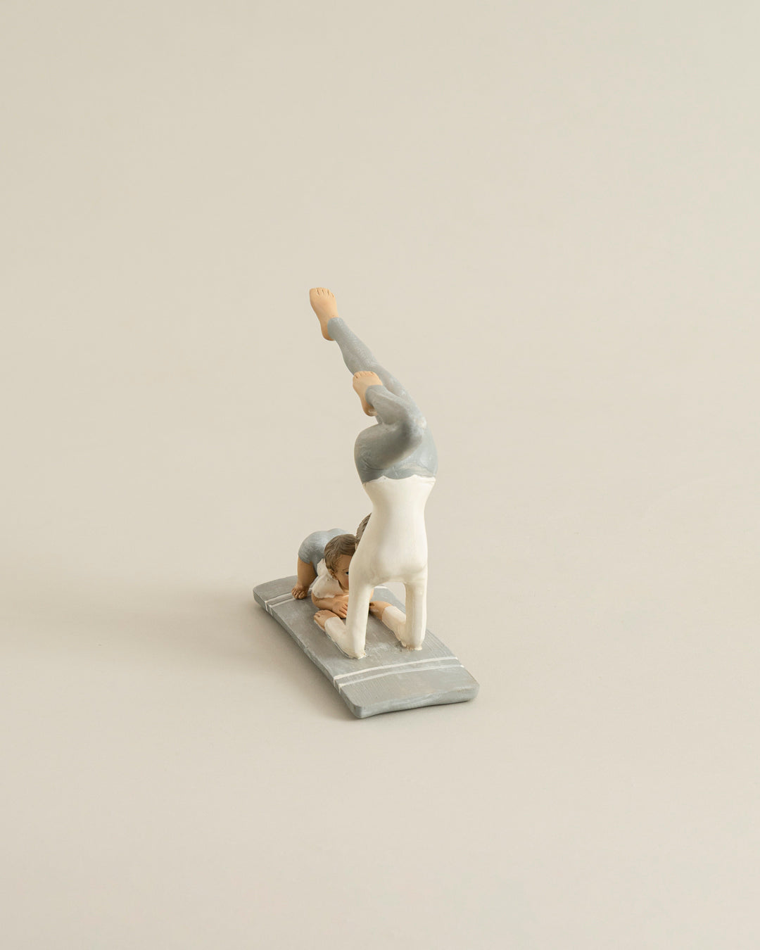 Mother Child Balance Yoga Figurine