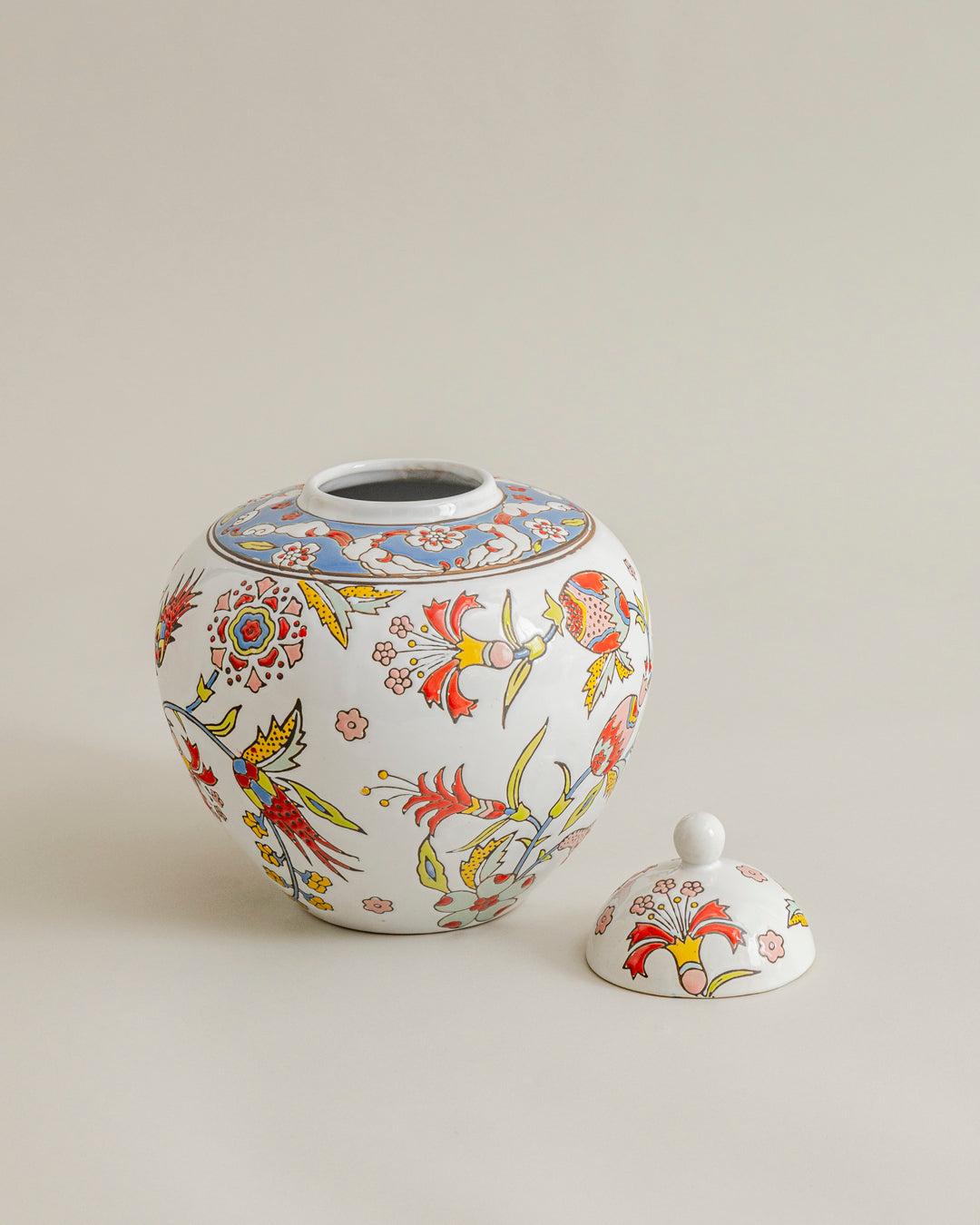 Heritage Bird & Blossom Ginger Jar - 26 cm