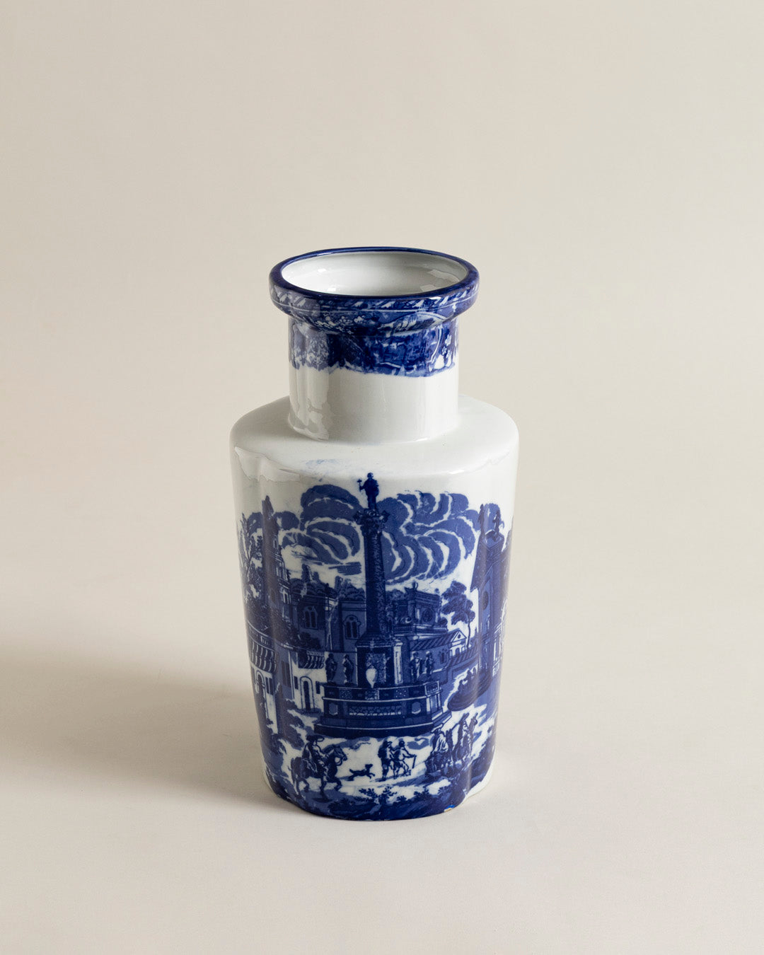 Heritage Blue Landscape Vase