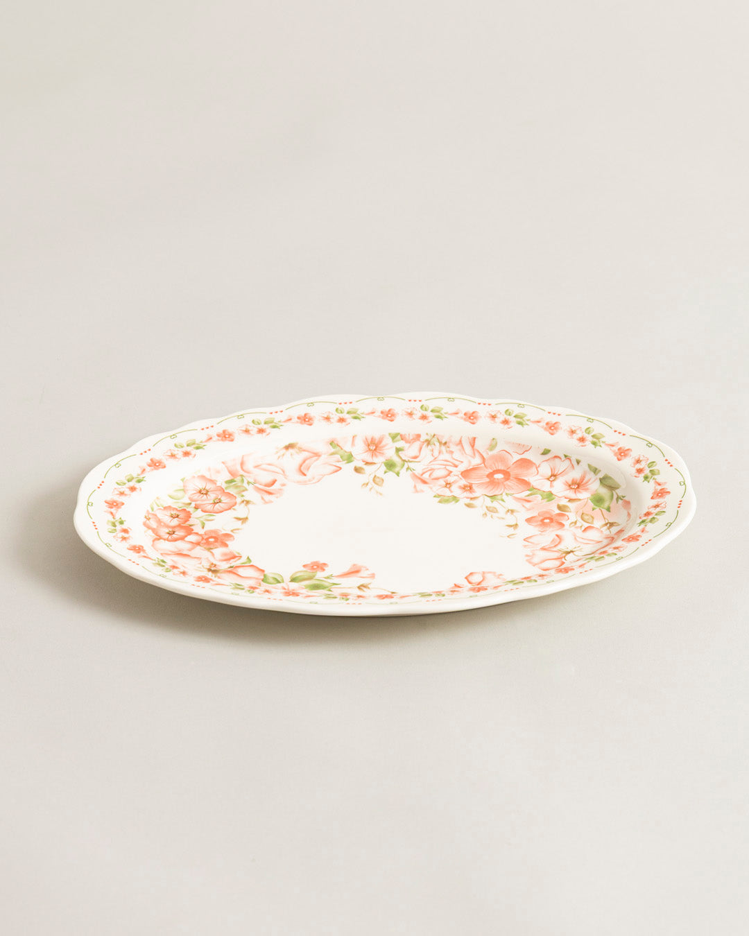 Blush Floral Garden Platter