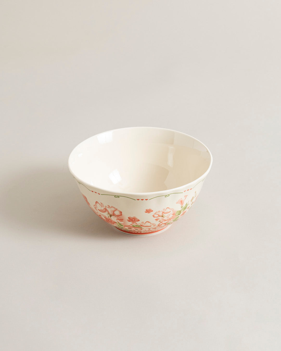 Blush Floral Garden Bowl