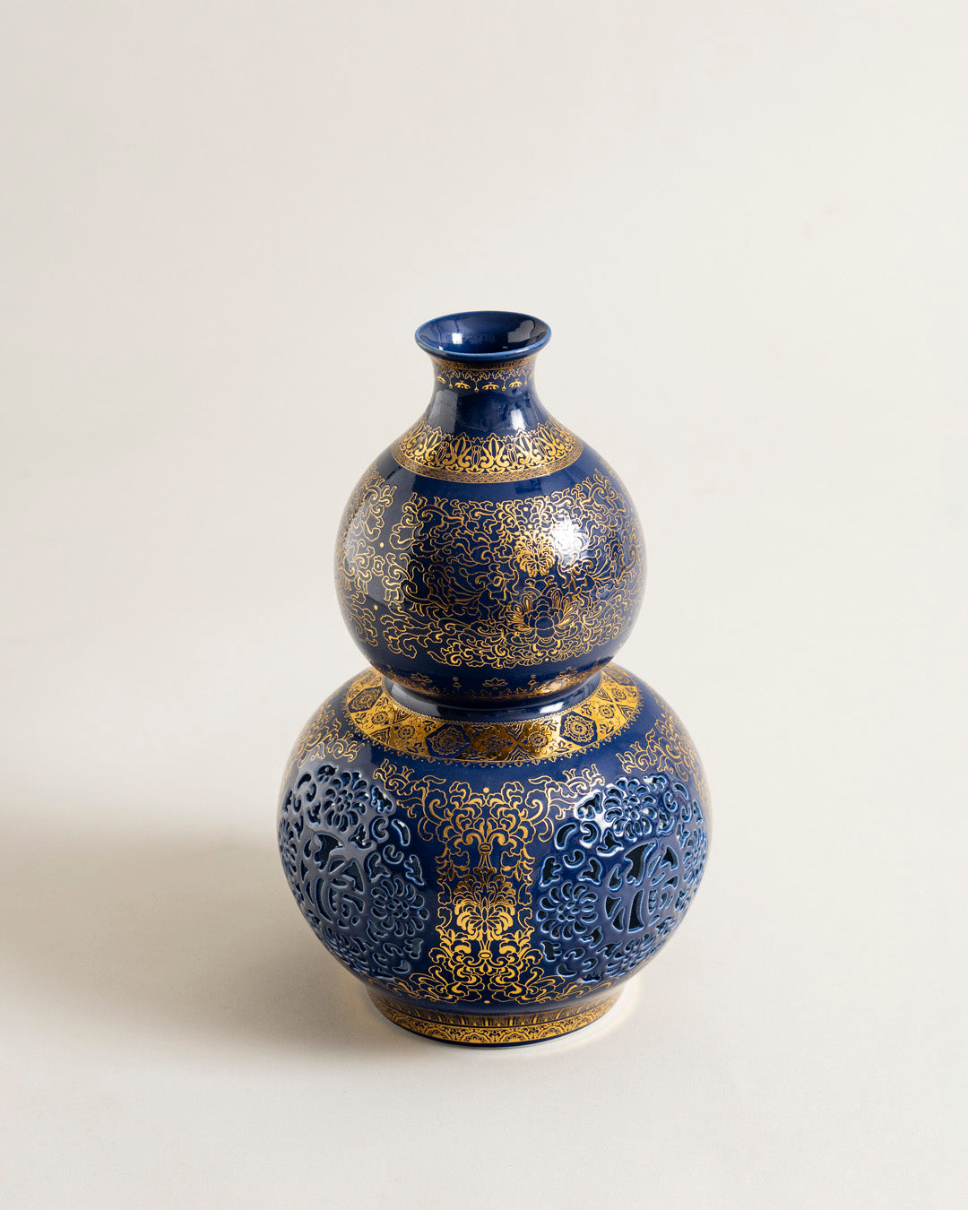 Royal Indigo Heritage Vase