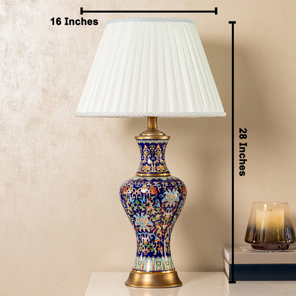 Blue Enigma Table Lamp For Home & Item for Home Decoration