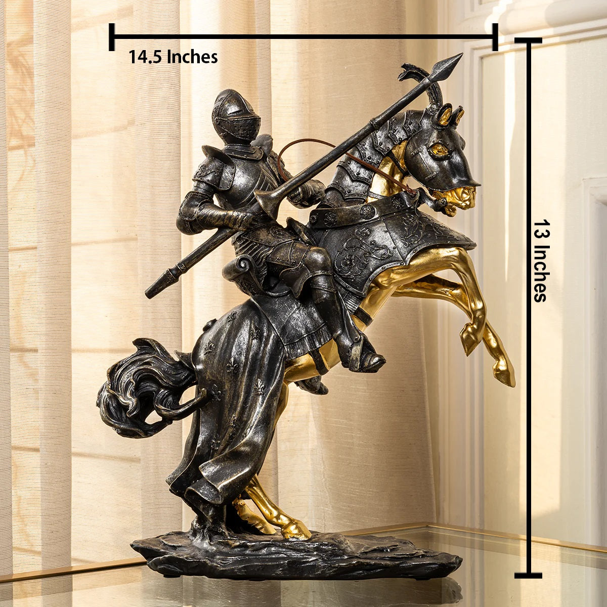 The Gallant Knight Home Decorative showpiece