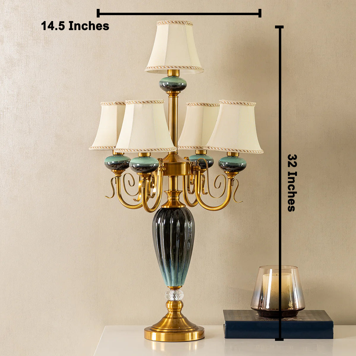 Aristocrat Harmony Designer Table Lamp & Item for Home Decoration