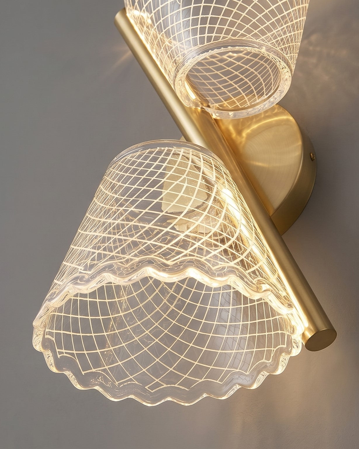 Aurexis Hourglass LED Wall Light