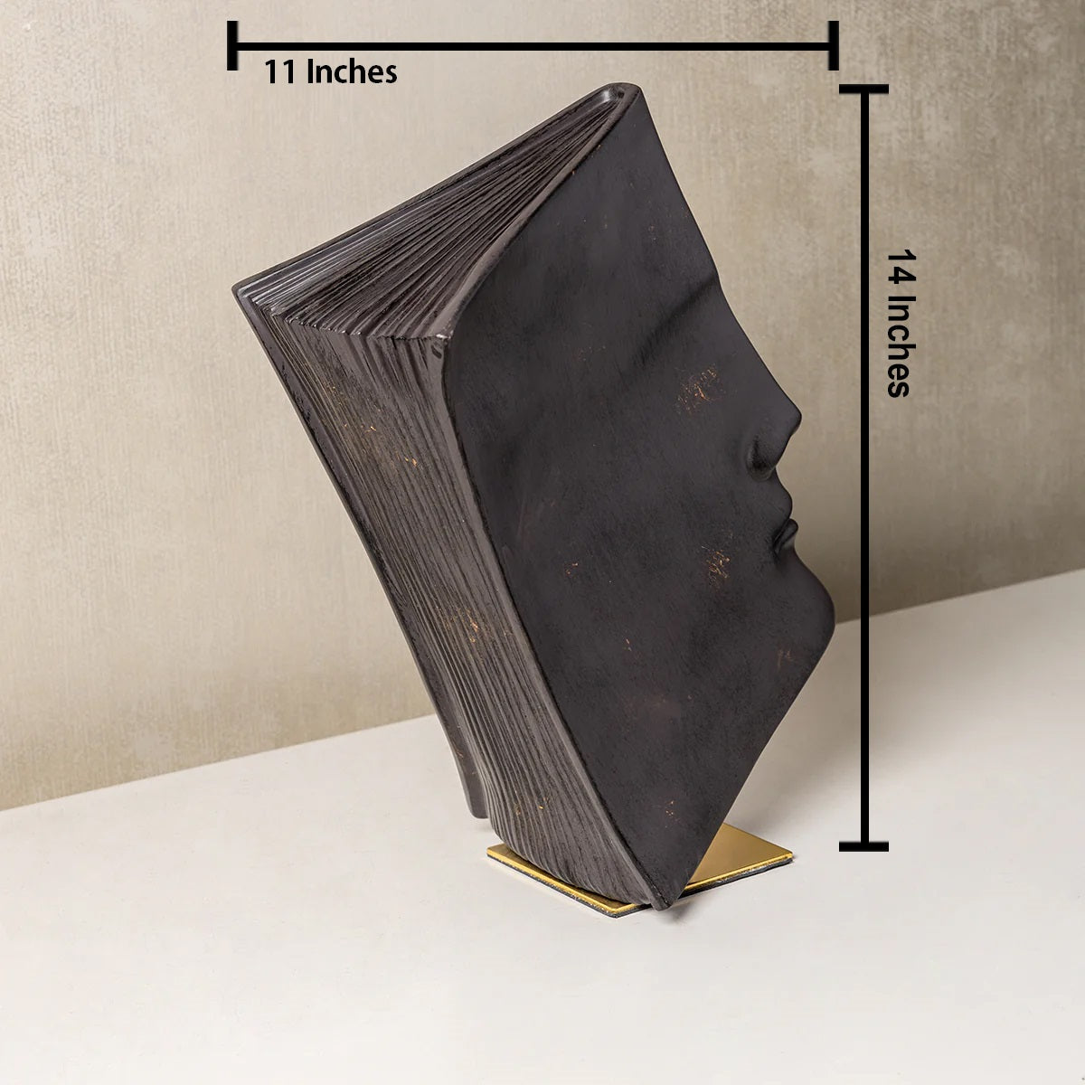 The Book of Thoughts Home Decorative showpiece