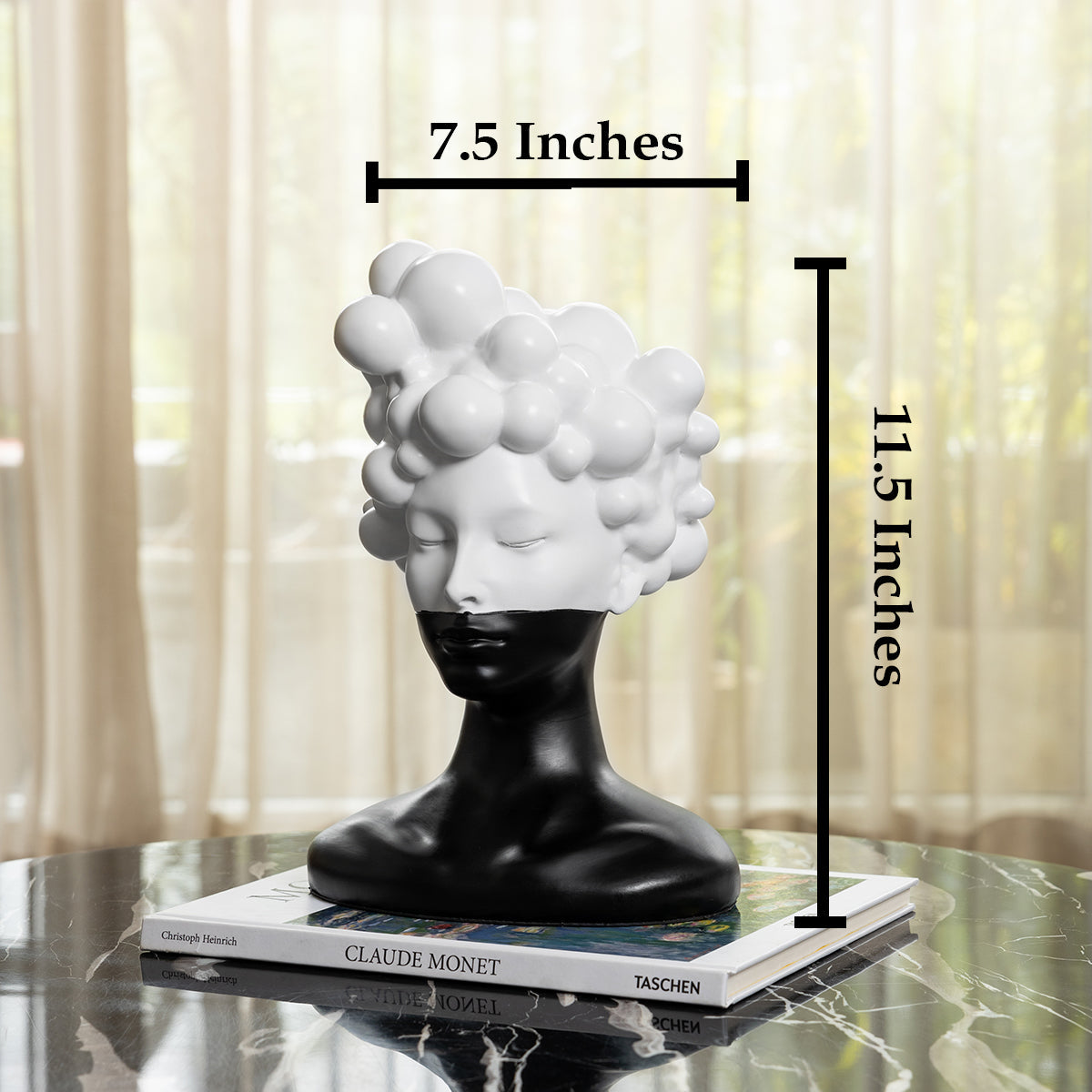 The Sphere of Imagination Decorative showpiece - White Top