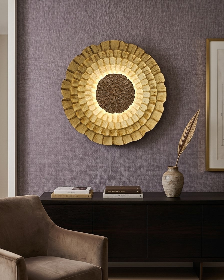 Sunflare Halo Wall Light