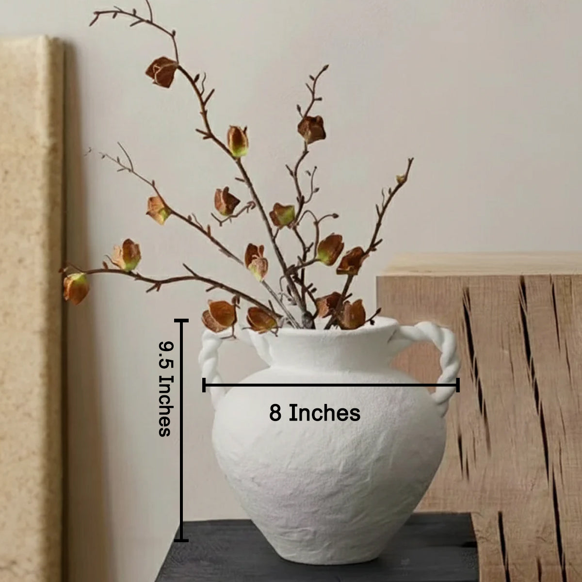 Timeless Aura Ceramic Vase & Table Showpiece for Home
