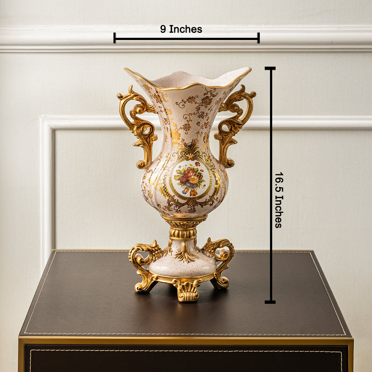 Floral Crown Decorative Vase & Showpiece & Items for Room Decoration