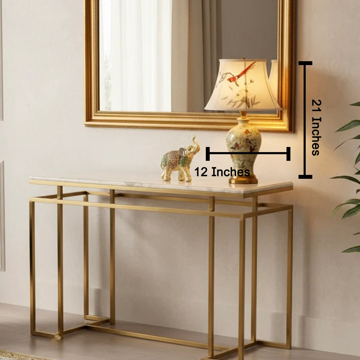 Serene Garden Table Lamp For Home (Bird Shade)