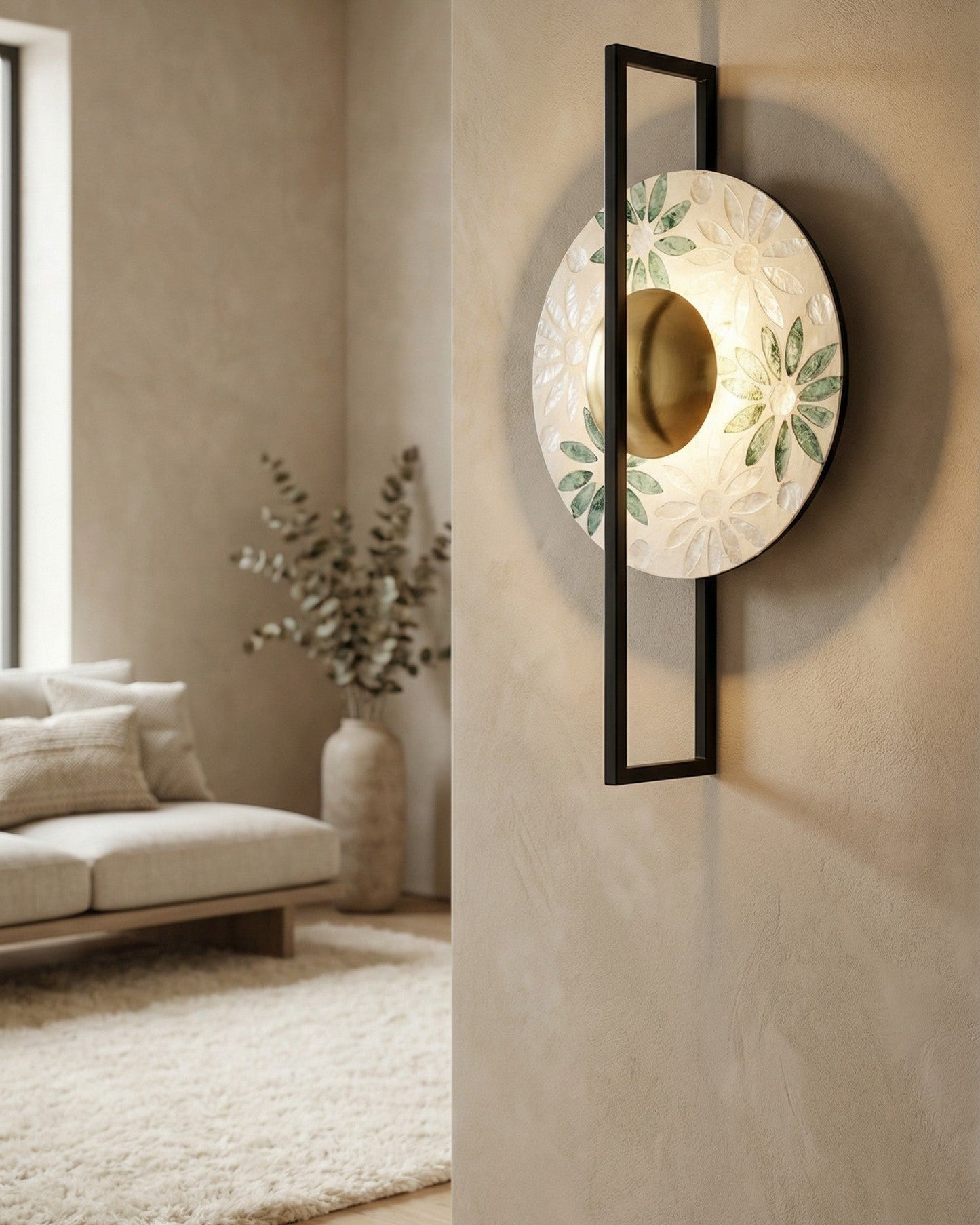 Verdistra Axis Disc Wall Light
