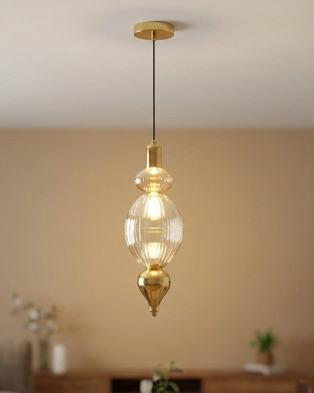 Orlina Crystal Drop Pendant Light