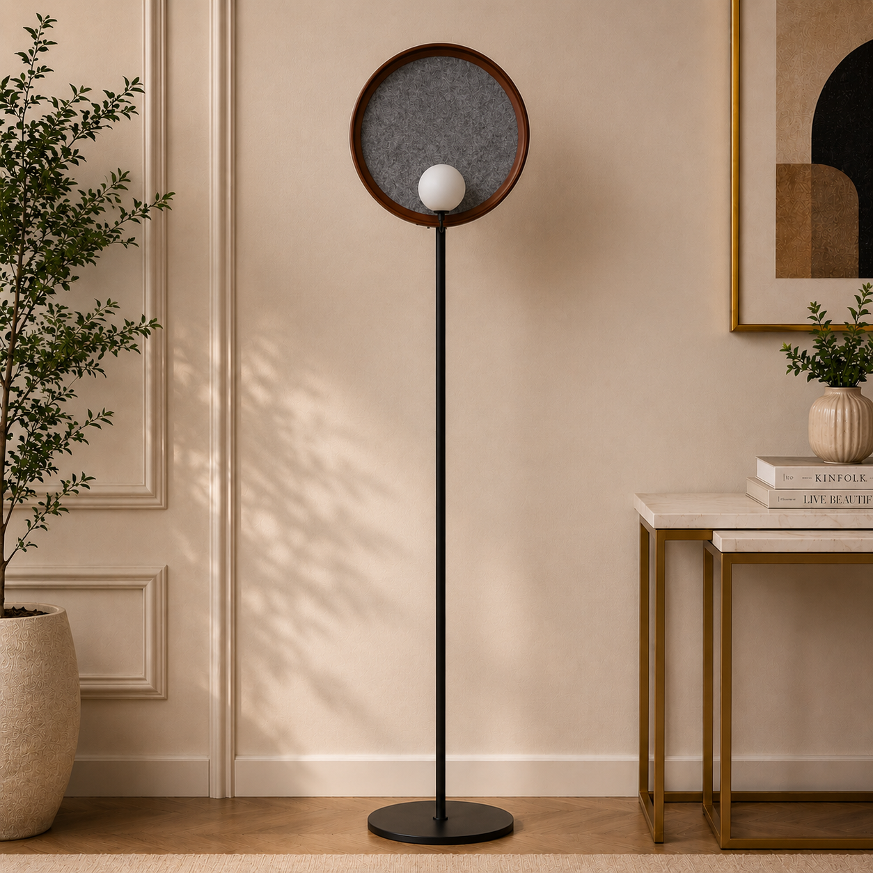 Quantum Glow Floor lamp & Item for Home Decoration - Red