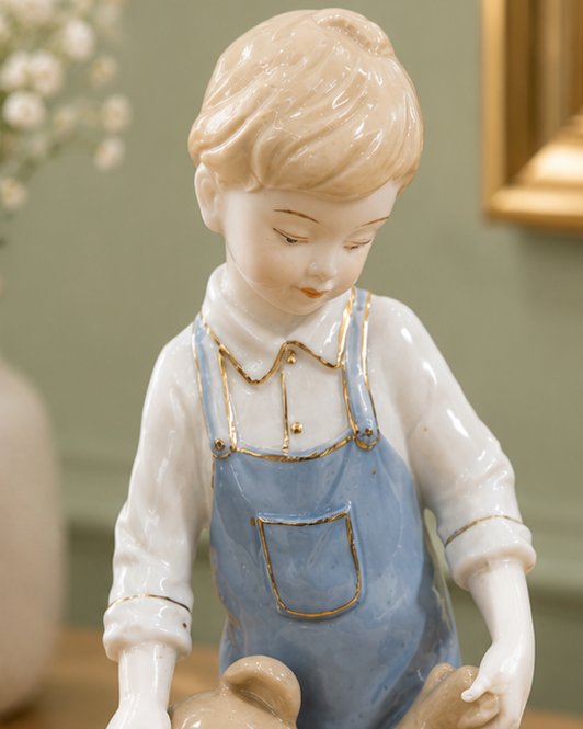 Playful Moments - Fine Porcelain Figurine