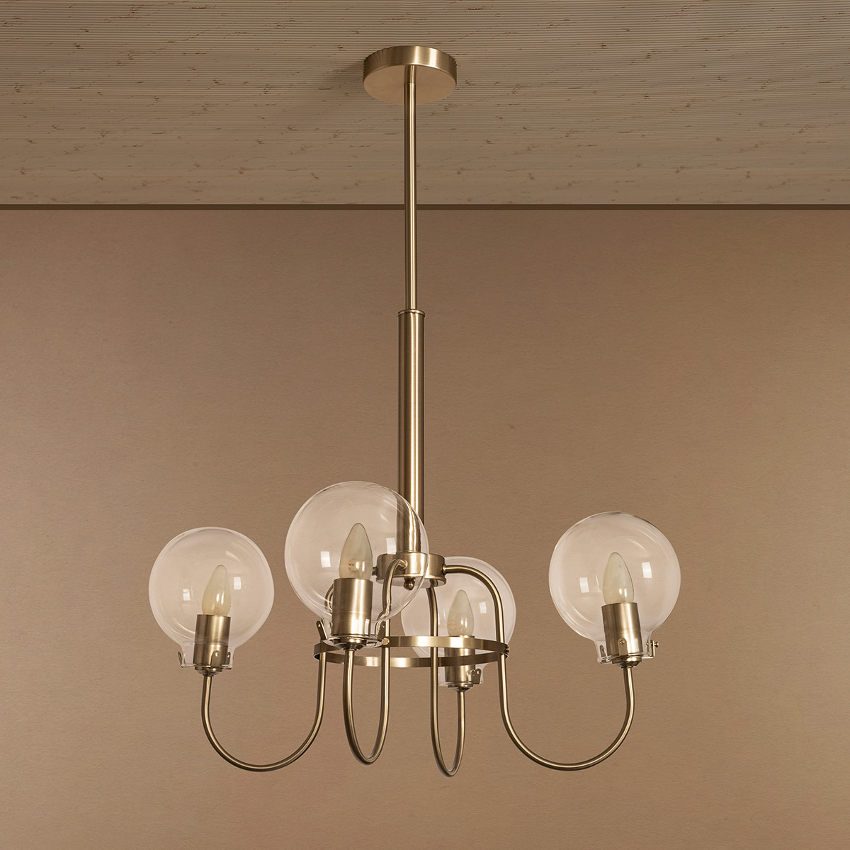 Starlit Arc Chandelier Light For Living Room