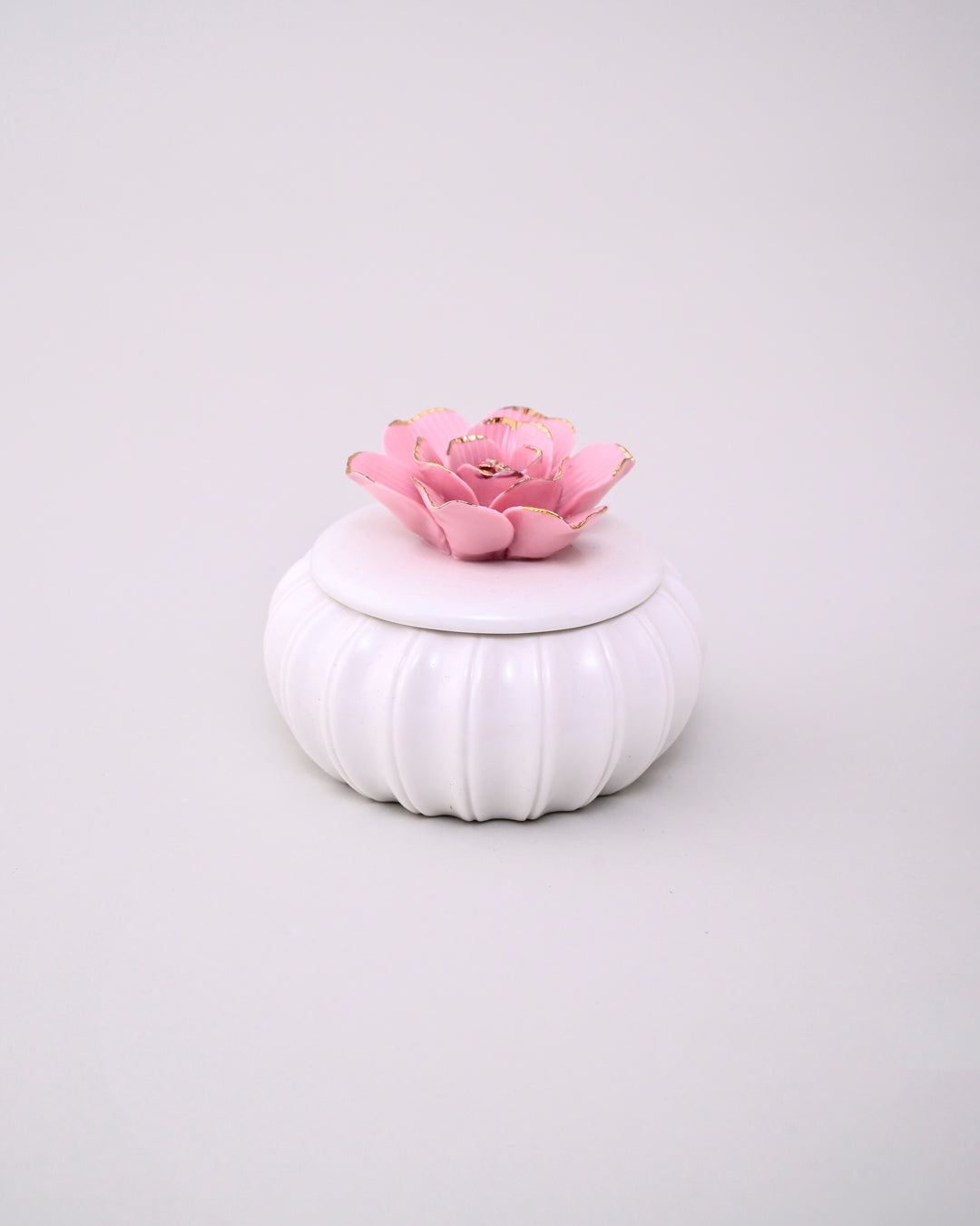 Ivory Blossom Trinket Keeper - Pink