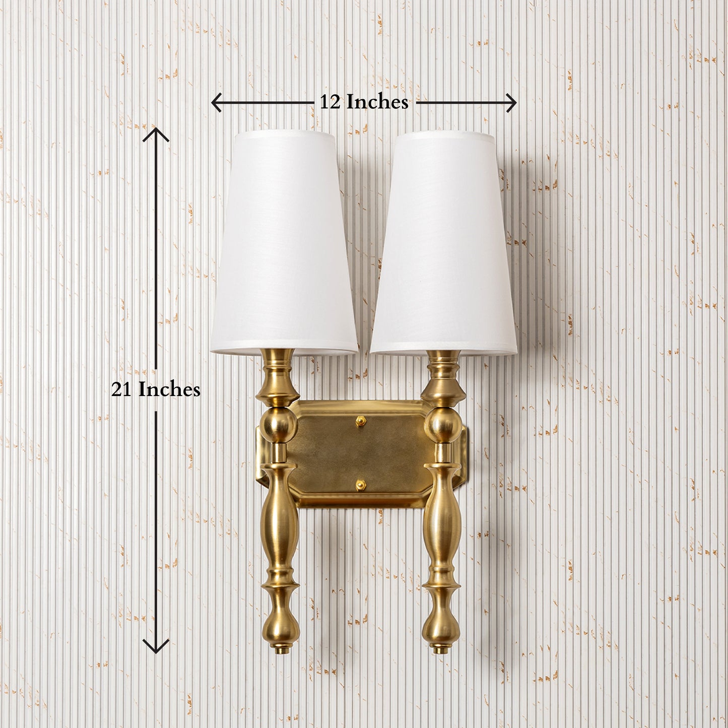 The Imperio Wall Light for Home & Item for Wall Decoration - Double Sconce