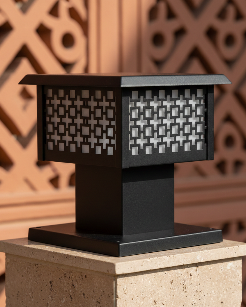 Pillar Glow Outdoor Gate Light