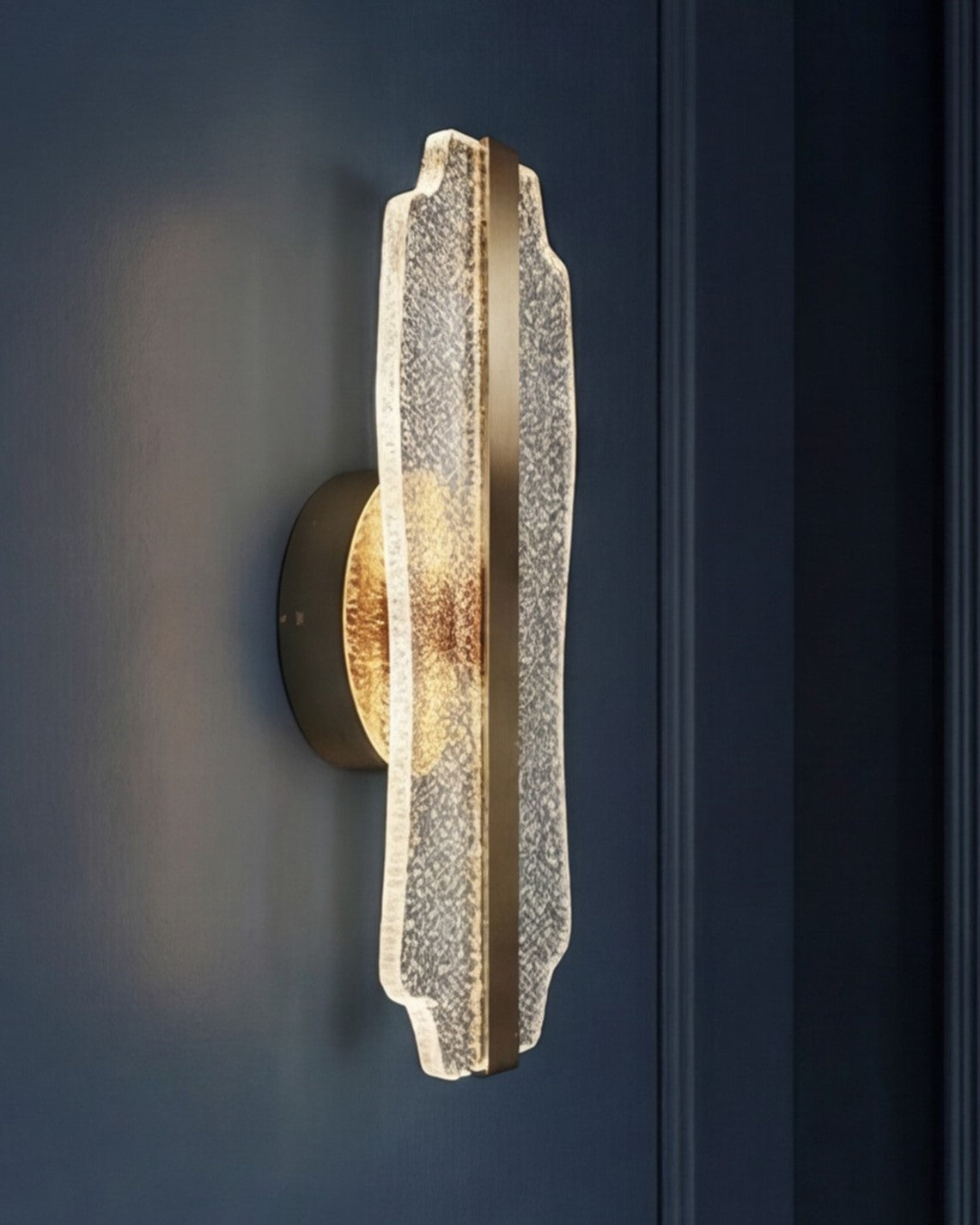 Crystal Edge Wall Light