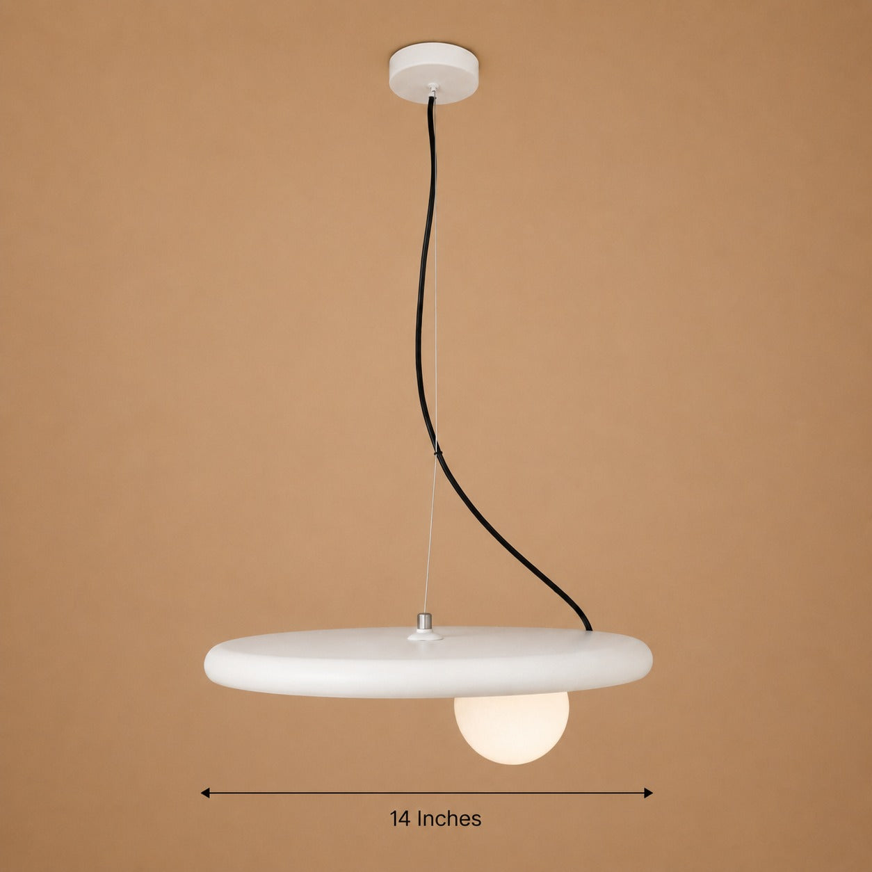 Quantum Ceiling Light For Home & Home Decoration Item - White