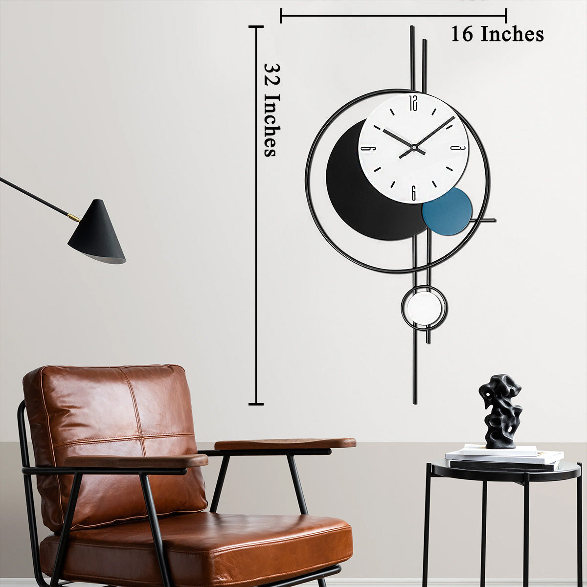 Aurum Allegory Metal Wall Art Clock Buy Wall Clock Online