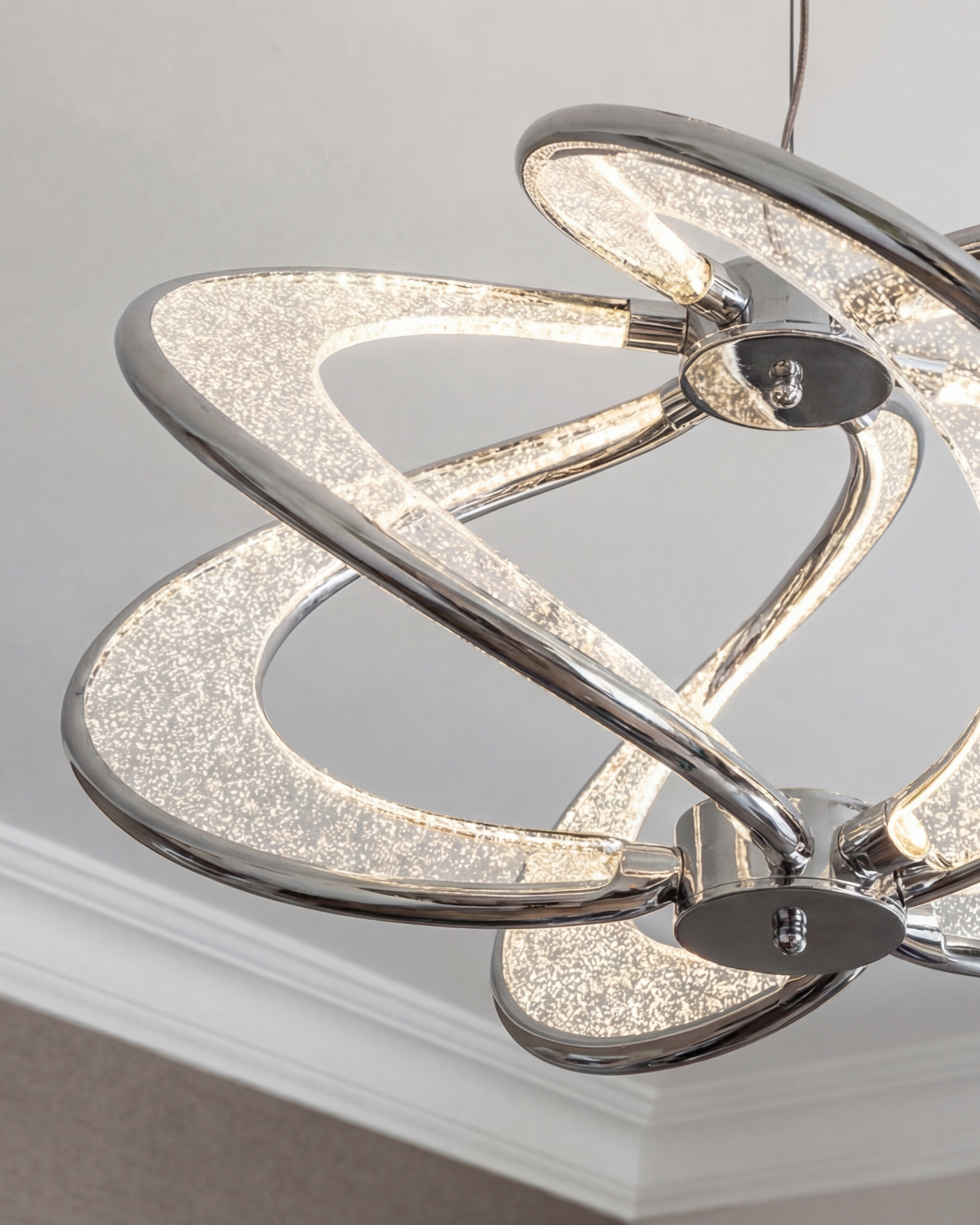 Infinity Loop Glow Pendant Light