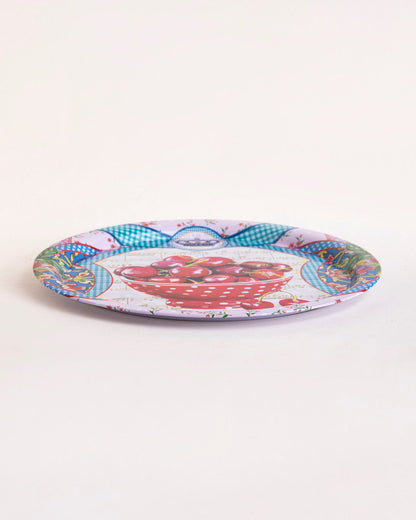 Cherries' Serving Tray - Set Of 2