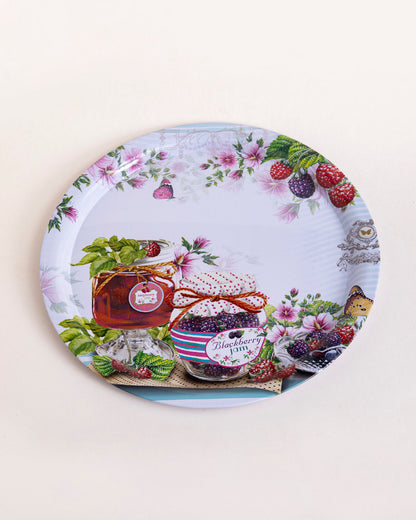 'Blue Berries' Serving Tray