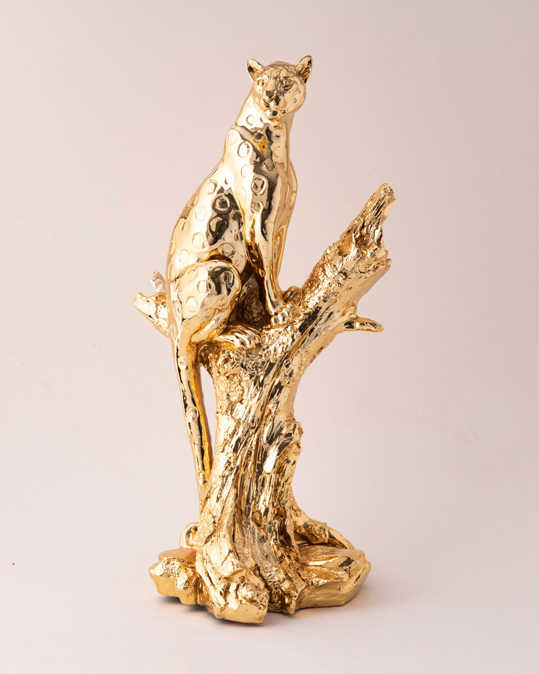 'Majestic Watch' Decorative leopard Figurine