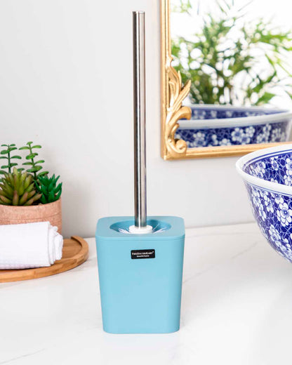 Delightful 4 Piece Bathroom Accessory - Blue
