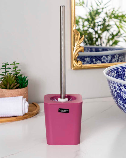Delightful 4 Piece Bathroom Accessory - Pink