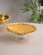 Bountiful Delights: Fruit Basket with Glass Base