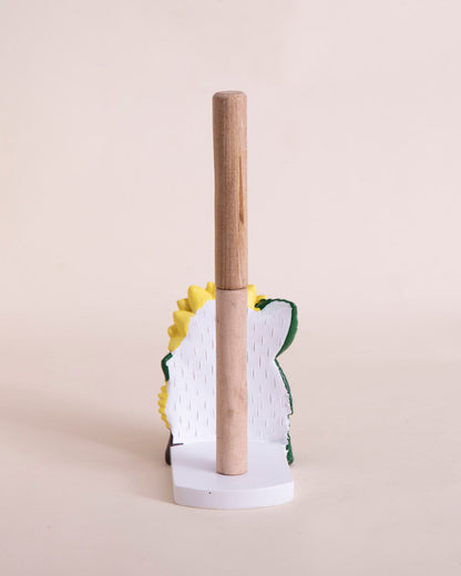 Sunflower Paper Towel Holder - Yellow