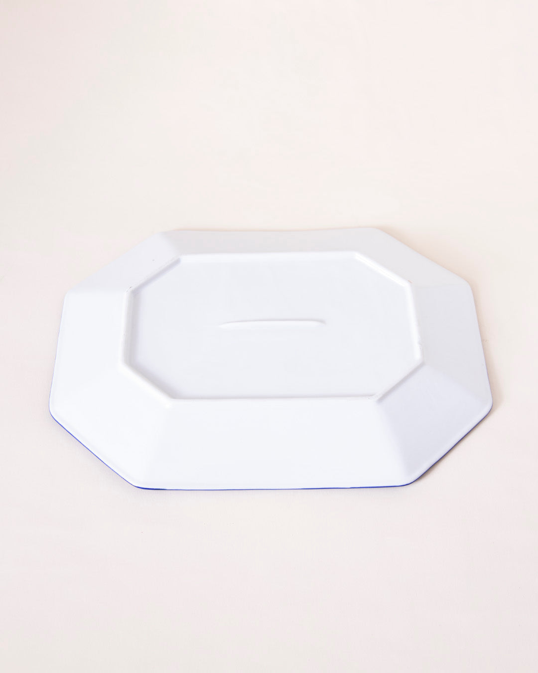 Vintage Blue & White Platter - Large