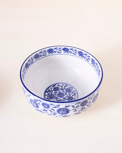 Vintage Blue & White Bowl - Large
