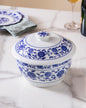 Vintage Blue & White Casserole With Lid