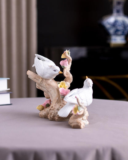 'Heavenly Doves' Fine Porcelain Figurine