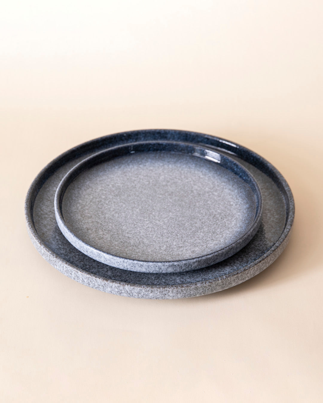 Deep Sea Speckled Quarter Plate