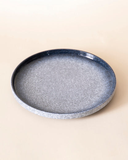 Deep Sea Speckled Quarter Plate