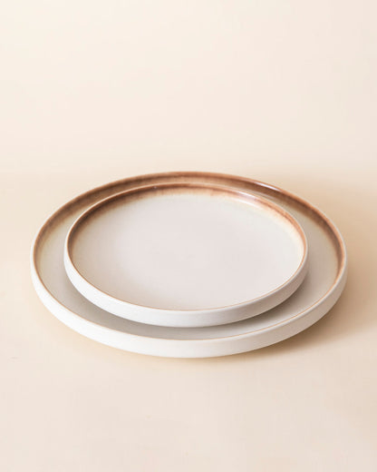 Artisan Glazed Ceramic Quarter Plate