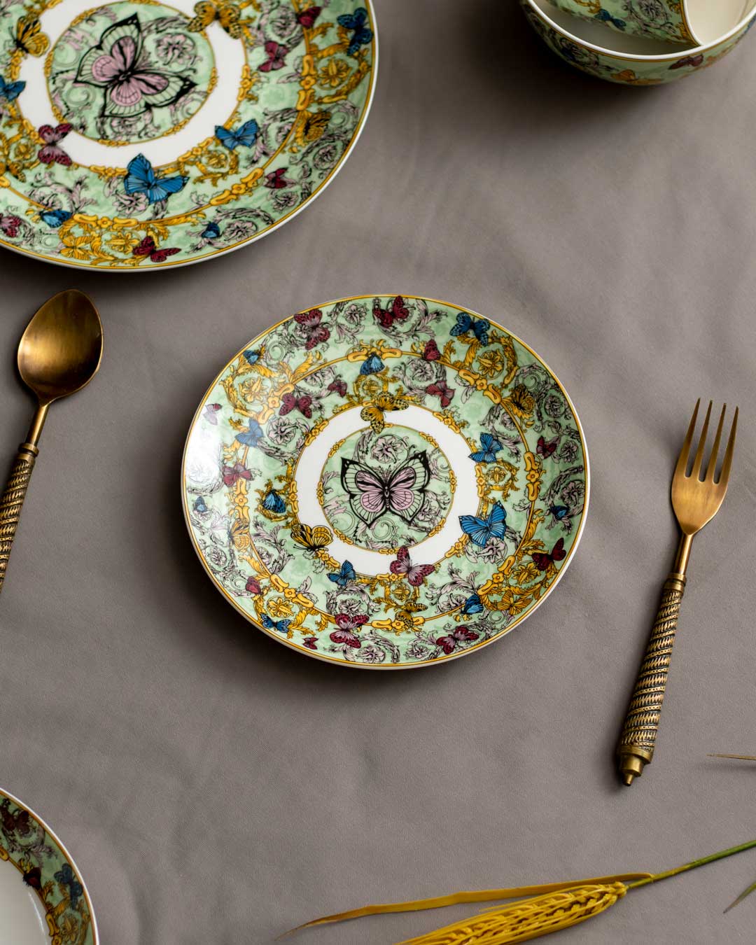 Enchanting Butterflies Quarter Plate