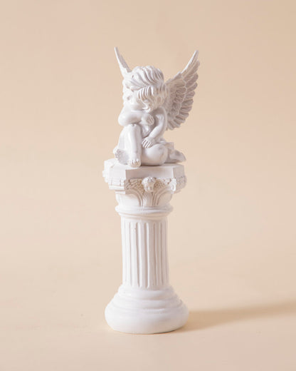 Little Winged Dreamer Angel Cherub Figurine